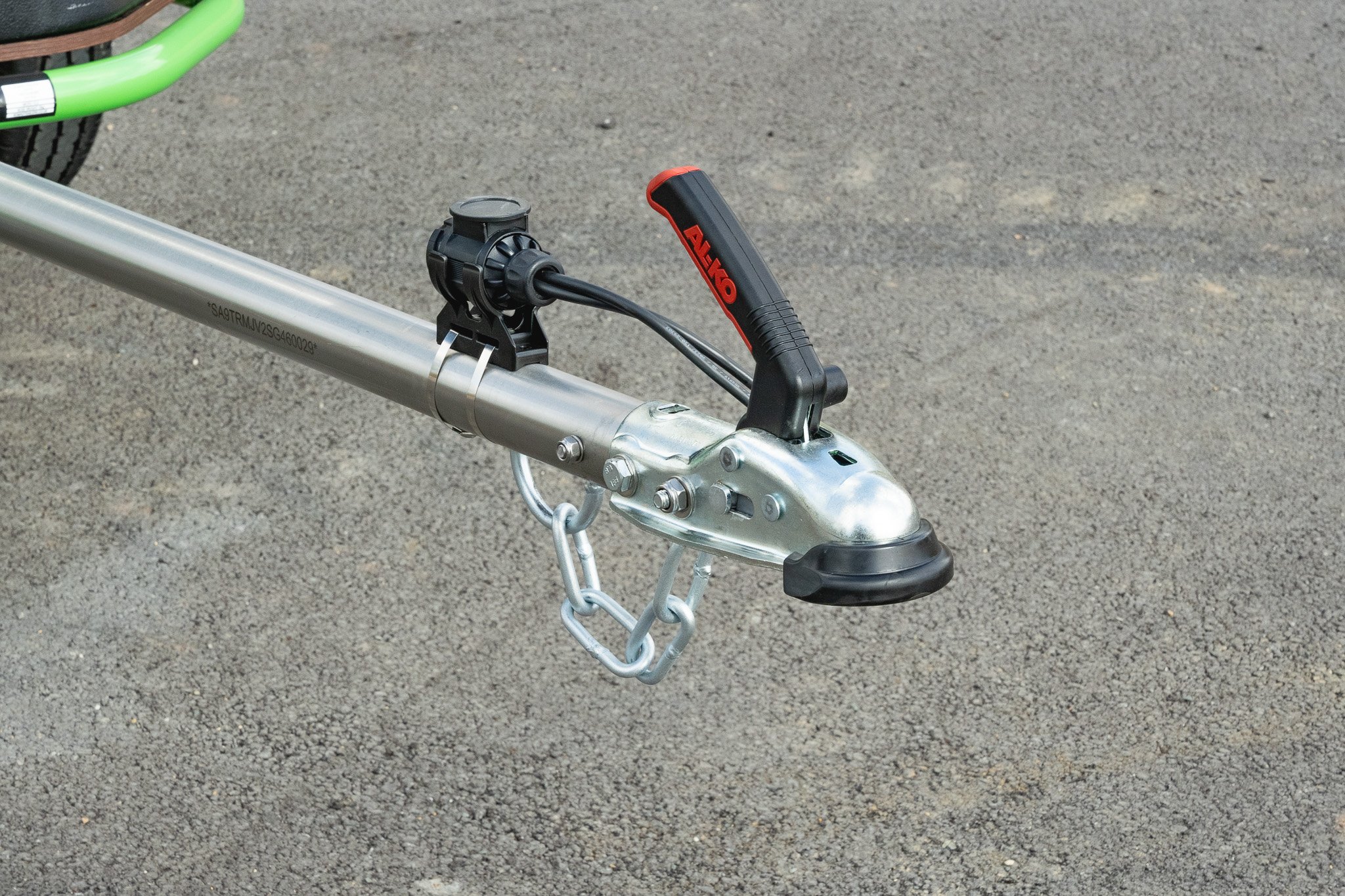Nomad Micro hitch close-up