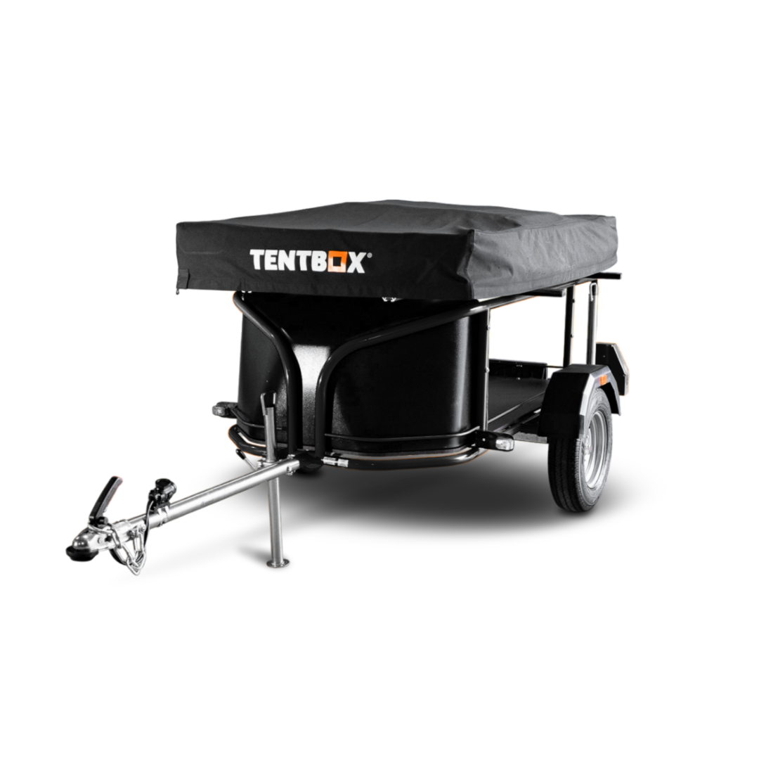 Nomad Micro trailer in Satin Black finish